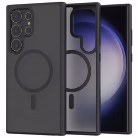 Spacecase Dėklas Hybrid Mag Galaxy S24 Ultra juodas