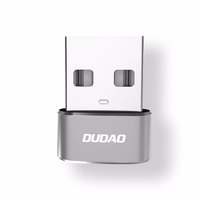 Dudao adapteris iš USB Type-C į USB juodas (L16AC black)