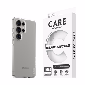 CARE by PanzerGlass Flagship Urban Combat dėklas Samsung Galaxy S25 Ultra - skaidrus