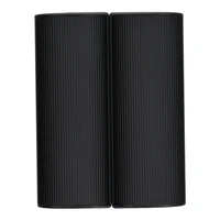 Išorinė baterija VEGER 2 x 5000 mAh su rankų šildytuvu 2,4A 2 vnt juoda ir sidabrinė