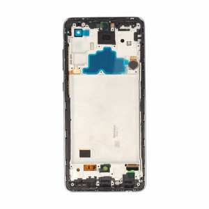 Mecanico LCD ekranas T2O Samsung Galaxy A72 4G juodas su rėmeliu