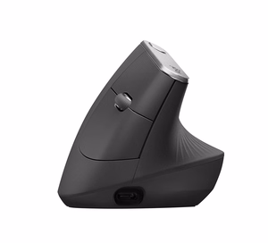 Logitech MX Vertical Advanced ergonominė pelė RF belaidė+Bluetooth optinė 4000 DPI dešiniarankė