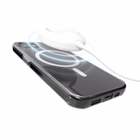 Puro TPU+PC dėklas "LITE MAG" su magnetine iPhone 16E, permatomas