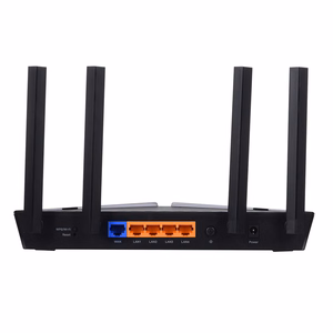 TP-LINK Archer AX53 belaidis maršrutizatorius Gigabit Ethernet dviejų dažnių (2.4 GHz / 5 GHz) 4G juodas