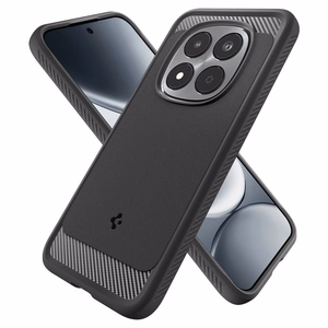 "Spigen Rugged Armor" dėklas "Xiaomi Redmi Note 15 Pro 5G" - juodas