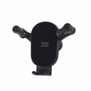 Automobilinis universalus telefono laikiklis Blue Star (Black Mirror) juodas