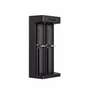 Įkroviklis Li-ion 18650 USB-C cilindrinėms baterijoms/elementams – 2 kanalai