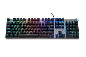 iBox Aurora K-4 klaviatūra USB QWERTY juoda
