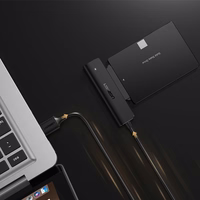Ugreen adapteris-konverteris 2,5 colių SATA III 3.0 HDD SSD diskui – USB 3.2 Gen 1 (USB 5 Gbps), juodas (70609 CM321)