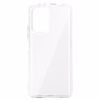 Galinis dėklas 2 mm, idealiai tinka XIAOMI REDMI NOTE 10 PRO/NOTE 10 PRO MAX, permatomas