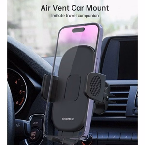 Automobilinis telefono laikiklis Choetech H066 juodas