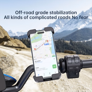 Blavec dviračio laikiklis BV-02 Velo vairui (BV02-HSB) sidabrinis-juodas