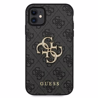 Guess GUHCN614GMGGR iPhone 11 6,1"/ Xr pilkas/pilkas hardcase 4G Big Metal Logo