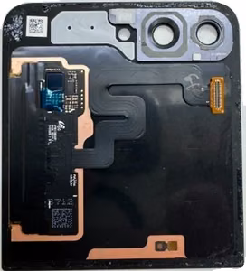 Ekranas Samsung F731 Z Flip5 5G su lietimui jautriu stikliuku išorinis (Outer) Graphite originalus (used Grade B)