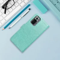 MEZZO knyginis dėklas telefonui XIAOMI Redmi Note 11 / 11S mandala žalia