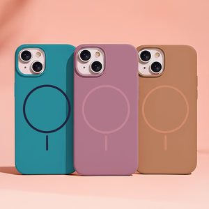Silicone Thin Mag dėklas iPhone 14 6,1" turkio