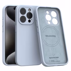 Spacecase Dėklas Silicone Mag iPhone 17 Pro oranžinis