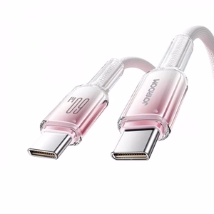 USB laidas Joyroom S-A42 baltas Type-C / Type-C 120cm (iki 60W)