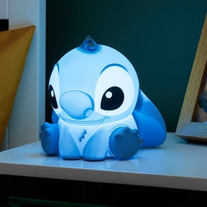 Disney Stitch – minkšta silikoninė LED naktinė lemputė vaikams su reguliuojamu ryškumu