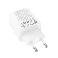 Įkroviklis Hoco 2 x USB C + 2 x USB A QC3.0 PD 3A 30W N56 baltas