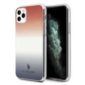 US Polo USHCN58TRDGRB iPhone 11 Pro raudona-mėlyna Gradient Pattern Collection