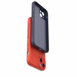 Magic Shield Case dėklas telefonui iPhone 14 Plus elastingas šarvuotas dėklas bordo