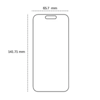 LCD apsauginis stikliukas 9H Apple iPhone 15