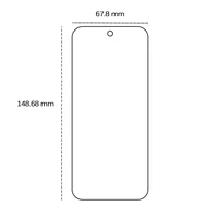 Apsauginis stiklas 2,5D Google Pixel 9a