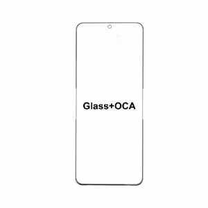 Išorinio ekrano stiklas suderinamas su "Pro+" Samsung F721 Z Flip4 / SOFT FRONT GLASS + OCA / komplektas
