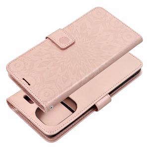 Dėklas telefonui MEZZO XIAOMI Redmi Note 13 Pro Plus 5G mandala rožinis auksas