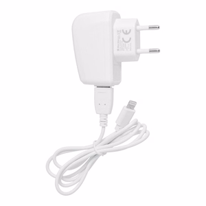 BLUE STAR LITE kelioninis įkroviklis 1A 5W USB A + kabelis USB A į Lightning TFK-TC-1095B baltas