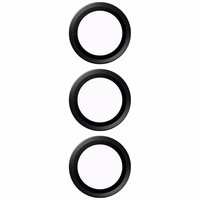 PanzerGlass Hoops Grūdinto stiklo objektyvo dangtelis skirtas Samsung Galaxy A16 / A16 5G - juodas