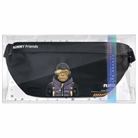 Nimmy Per petį Kietas&Išdykęs 2.0 Gorila Pečių krepšys - juoda