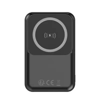 "Forever" belaidis maitinimo bankas MATB-100 PD QC 22,5W 10000 mAh magnetinis juodas