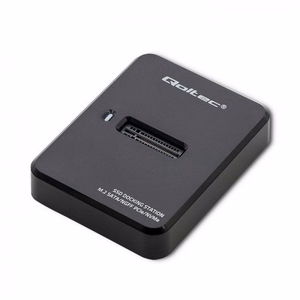 Qoltec 50313 SSD disko dėklas juodas M.2