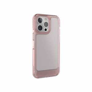 Ugly Rubber UMODEL dėklas iPhone 15 Pro 6,1" skaidrus rožinis