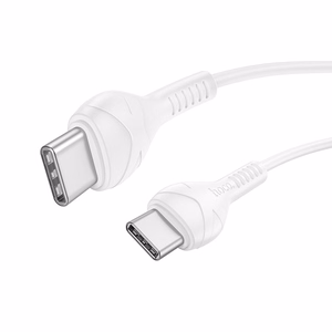 Kabelis USB C į USB C Hoco PD 60W 1 m X37 baltas