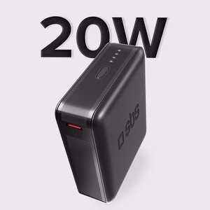 Išorinė baterija SBS TEBB10000HDPD20K 10000 mAh su Power Delivery - juoda