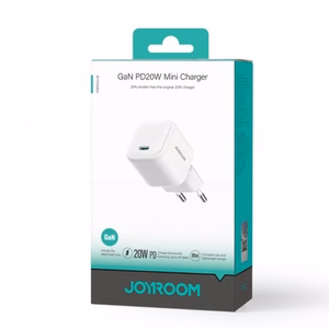 Įkroviklis Joyroom TCG08 baltas GaN (USB-C / 20W)