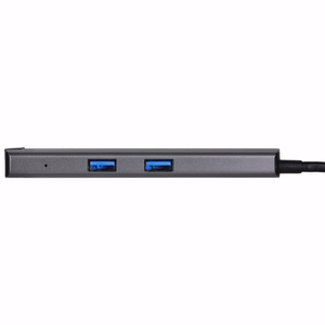 Unitek H1112F aktyvus USB-C šakotuvas 5 Gbps, HDMI RJ-45 PD 100W