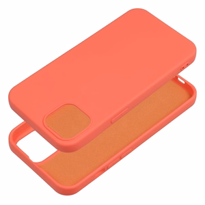 Silikoninis dėklas telefonui iPhone 13 persikinis