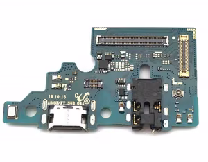 Lanksčioji jungtis Samsung A515 A51 2020 su įkrovimo kontaktu, mikrofonu, ausinių lizdu originali (used Grade A)