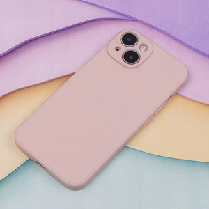 Matinis TPU dėklas "Samsung Galaxy S23 FE" šviesiai rožinės spalvos