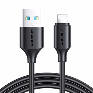 Кабель Joyroom S-UL012A9 USB на Lightning 2.4A 2.0m чёрный