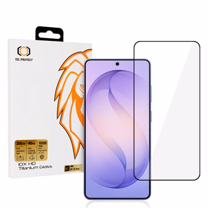 Tel Protect 10X HD Titanium grūdintas stiklas skirta Samsung Galaxy S26 Ultra su pirštų atspaudų atrakinimo funkcija