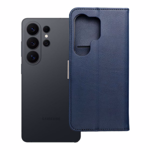 Tamsiai mėlynas ir kreminis atverčiamas dėklas „Split Book“, skirtas „Motorola Moto G17 Power“