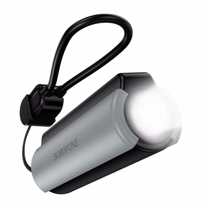 Borofone Power Bank 5000mAh BJ87 Star - Typ C - with flashlight black