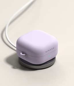 Ringke Silicone dėklas skirtas Samsung Galaxy Buds 4 / 4 Pro violetinis