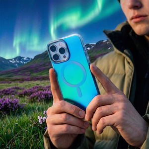 Tecto Shield Aurora dėklas iPhone 17 Pro Max / 18 Pro Max 6,9" mėlynas