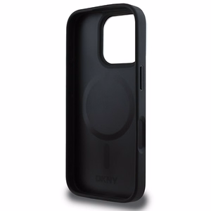 DKNY Languotas raštas magnetinis iPhone 16 Pro Max dėklas - juodas